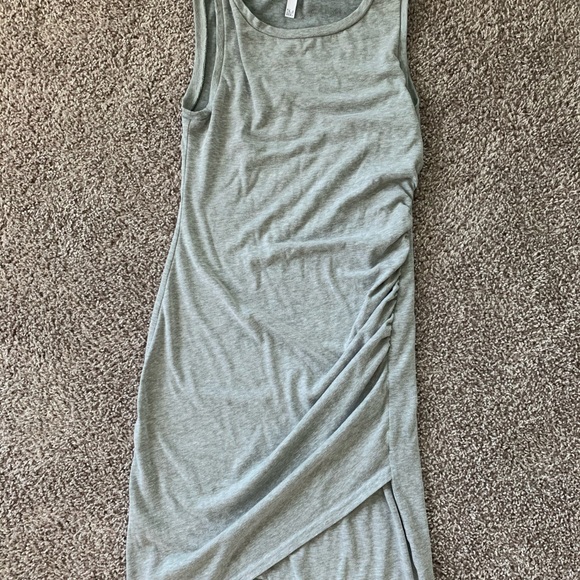 Leith Ruched Body-con Tank Dress Small - Picture 2 of 4